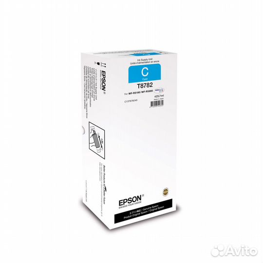 Струйный картридж Epson T8782 Голубой 118438