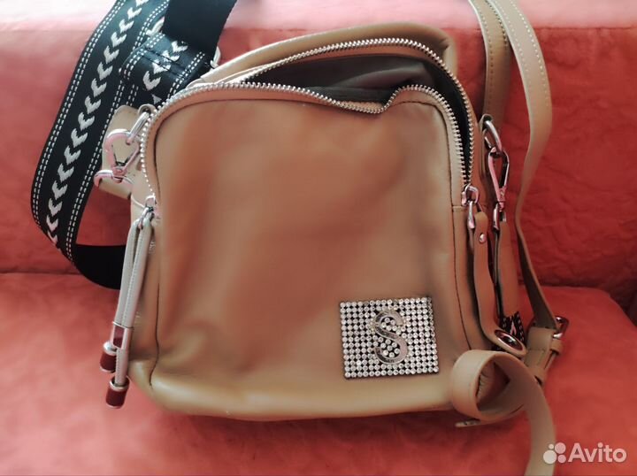 Кожаная сумочка женская