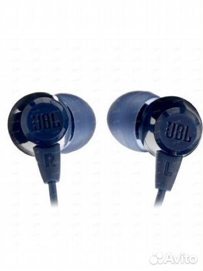 Новые проводные наушники JBL C50HI, blue