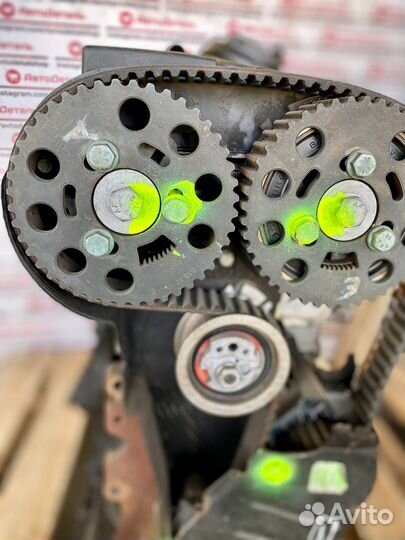 Двигатель контрактный Volkswagen BKD 2.0