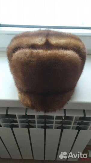 Норковая шапка мужская