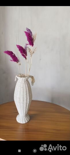 Корзина плетёная, абажуры