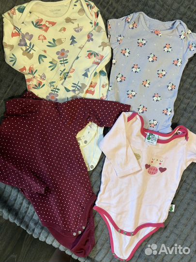 Одежда пакетом для девочки 68-74