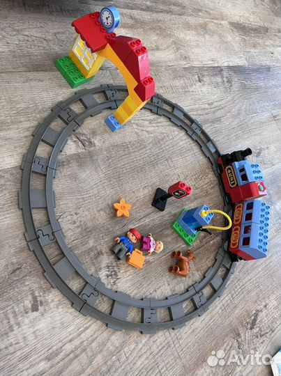 Lego duplo железная дорога 10507