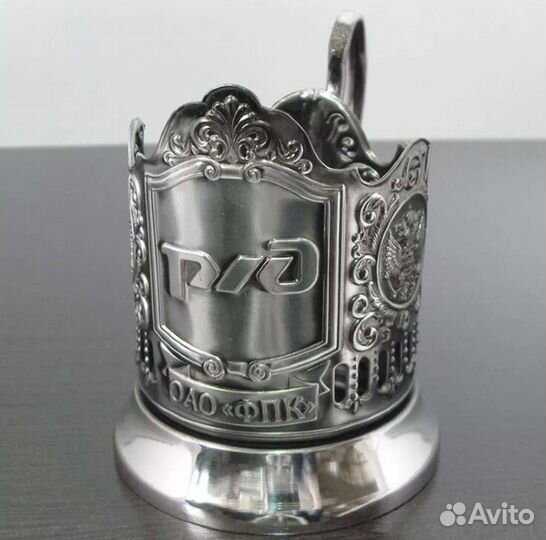Подстаканник мельхиор