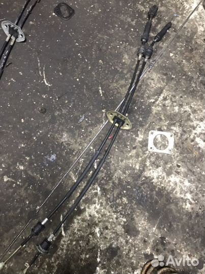 Троса кулисы hyundai solaris