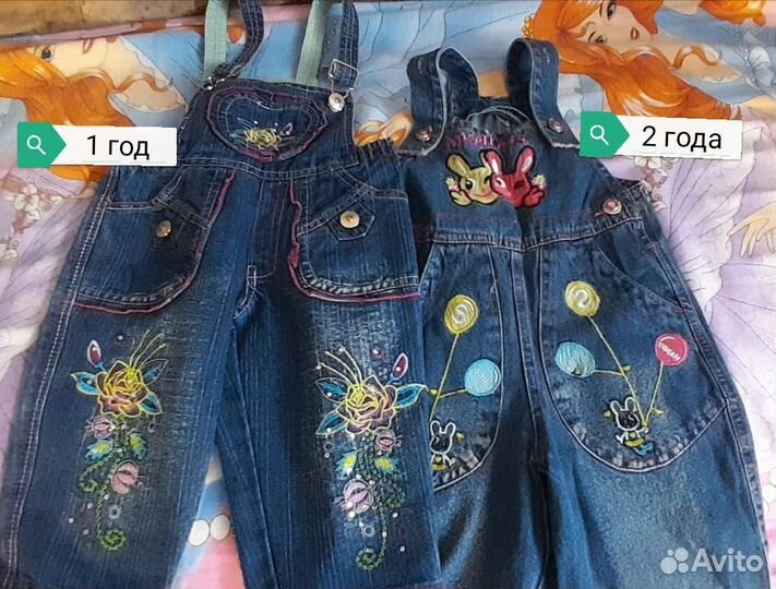 Джинсовые вещи для девочки