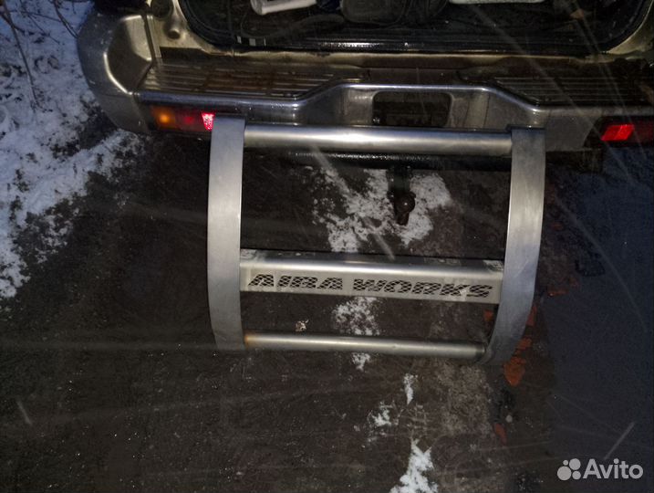 Кенгурятник на mitsubishi pajero