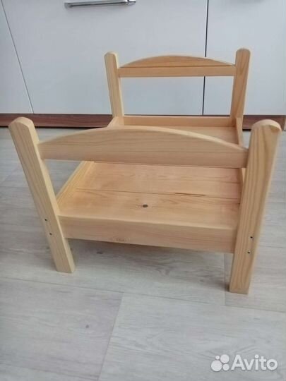 Детская кроватка для кукол и пупсиней 500х400мм