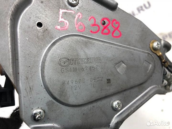 Моторчик стеклоочистителя задний Mazda Mazda6