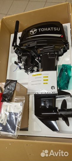Новый Tohatsu M30HS 2-х тактный