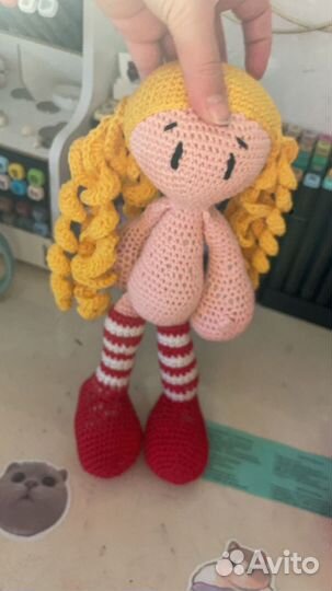 Вязаная кукла