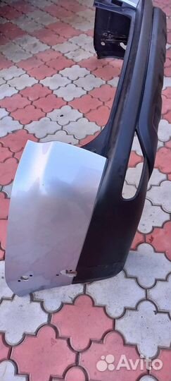 Задний бампер mitsubishi pajero sport 2011.г