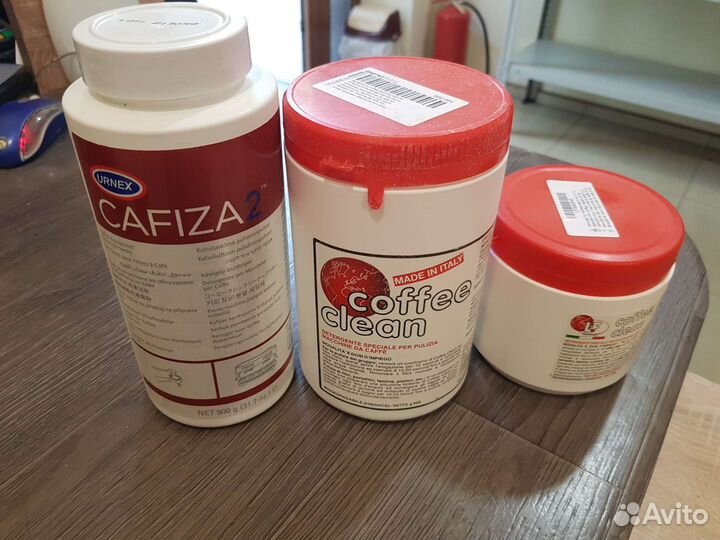 Средства для кофемашины CUP, Cafiza и др