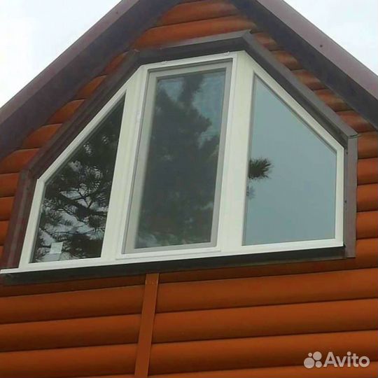 Пластиковые окна. остекление коттеджей