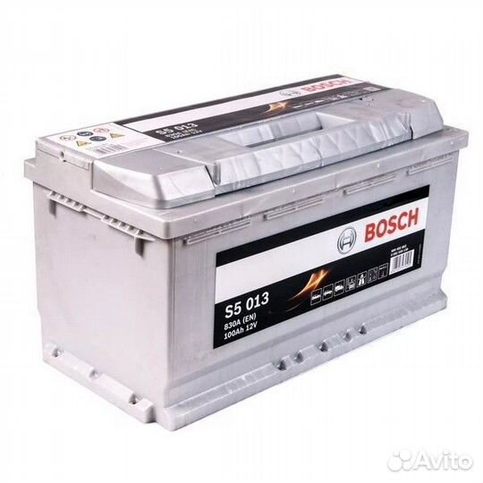 Аккумулятор bosch 100 А/ч S50 13 обр 353x175x190 E