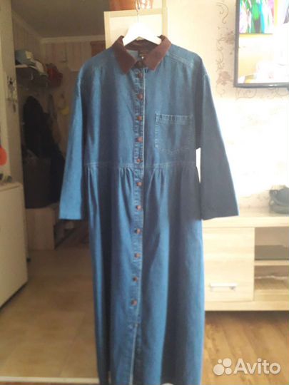 Платье джинсовое