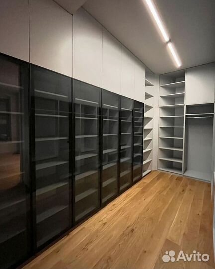 Гардеробная как IKEA