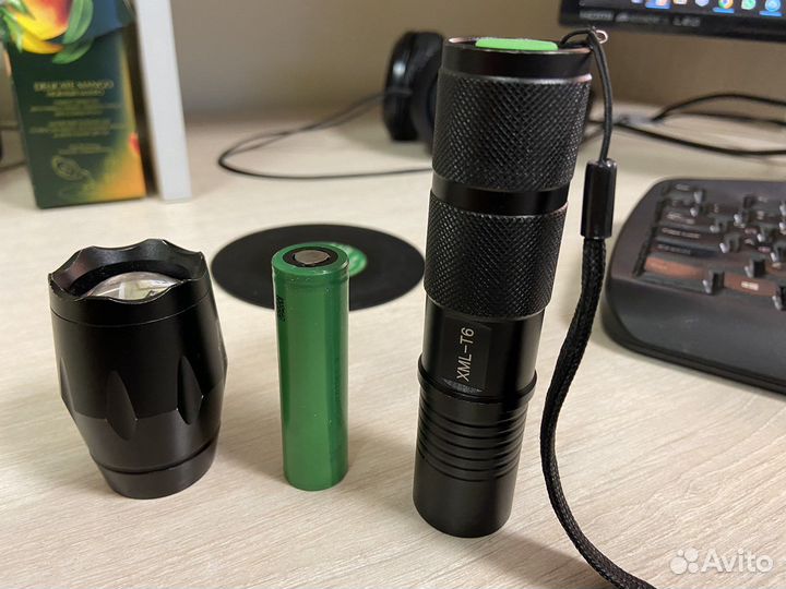 LED фонарик Newboler xml t6