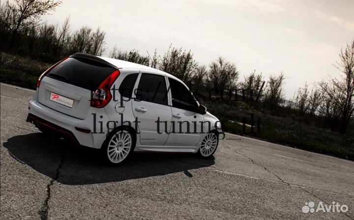 Задний бампер калина 2 реванш тюнинг