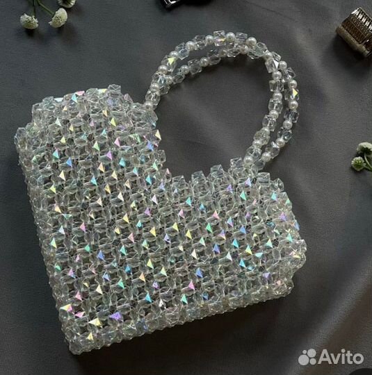 Сумка из бусин на заказ