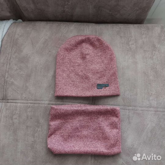 Шапка и снуд для девочки