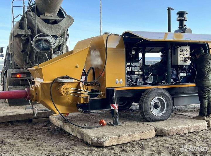 Бетононасос стационарный