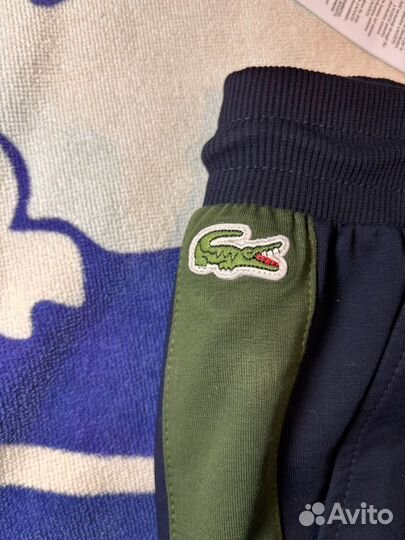 Спортивные штаны новые Lacoste