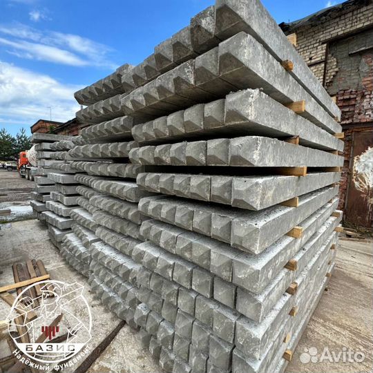 Монтаж забивных железобетонных свай. Продажа