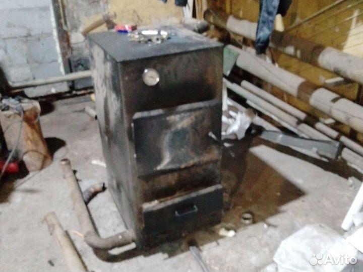 Твердотопливный котел
