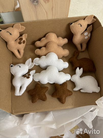 Набор фетровых игрушек