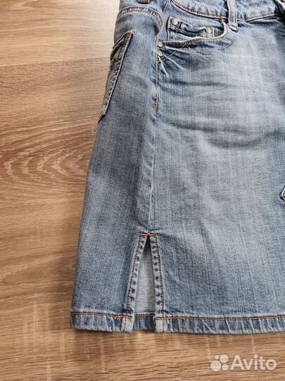 Юбка джинсовая