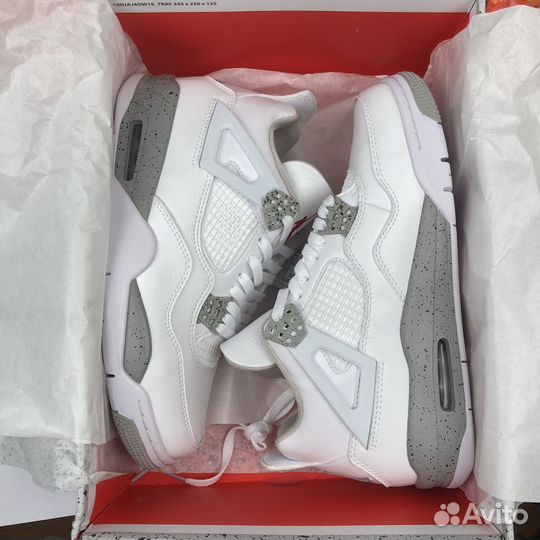 Кроссовки Jordan 4 Retro White Oreo (2021)