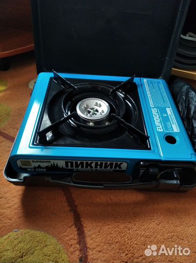 Плитка газовая туристическая в кейсе