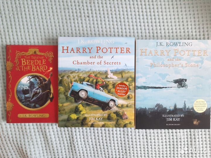 Книги на английском Harry Potter