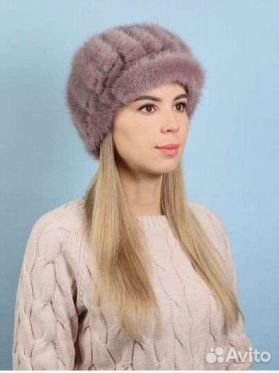 Шапка новая натуральный мех