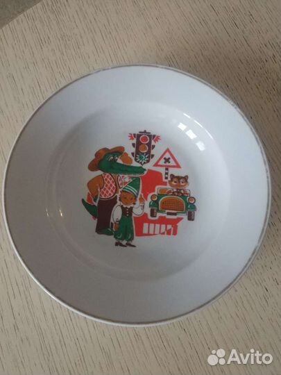 Детские тарелки СССР гдр фарфор