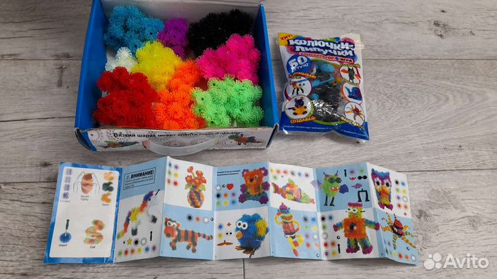 Банчемс конструктор- липучка и пазл - коврик