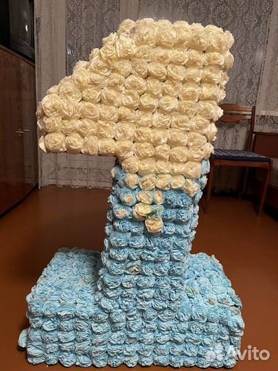 Цифры 1 и 2 для фотосессии