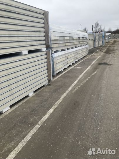 Стеновые сэндвич панели пир 50мм