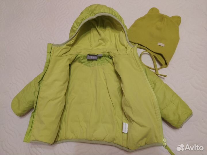 Куртка демисезонная 86 92 девочки мальчика