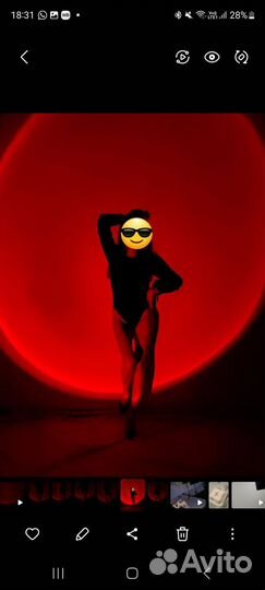 Лампа закат