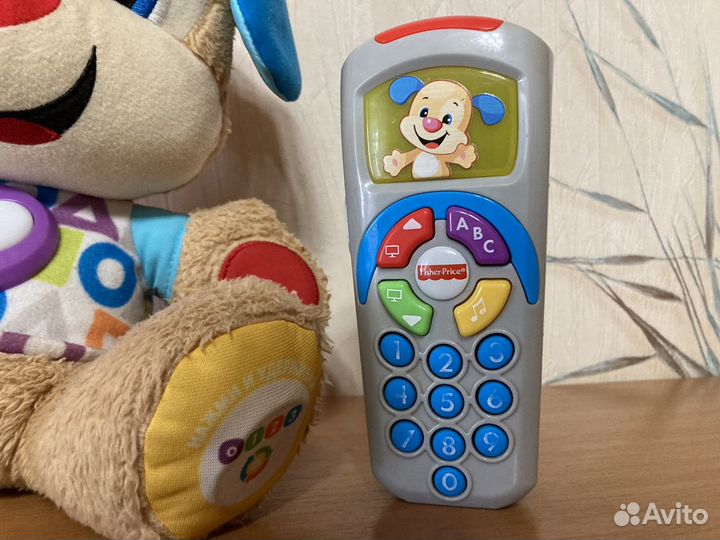 Музыкальные игрушки щенок и пульт Fisher Price