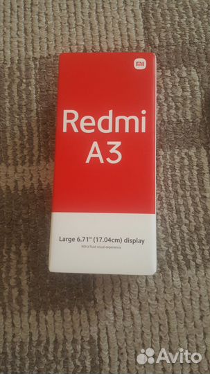 Xiaomi Redmi A3, 4/128 ГБ
