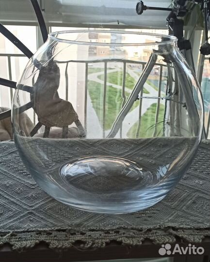 Аквариум круглый