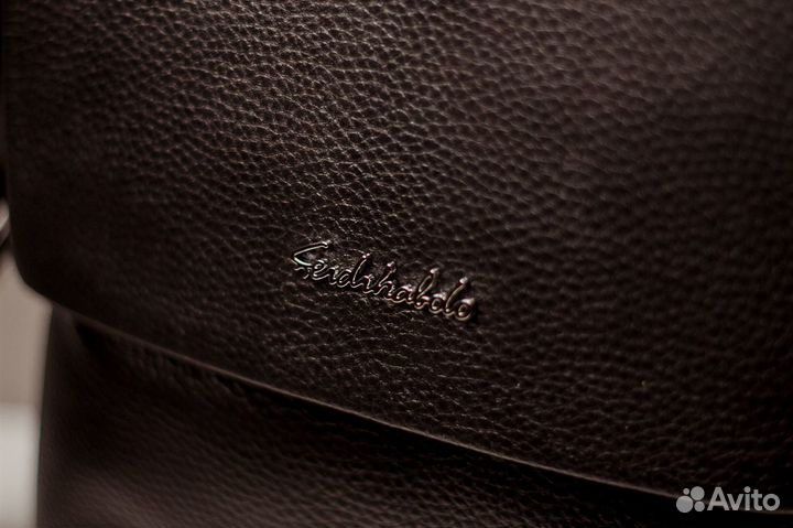 Кожанная мужская сумка