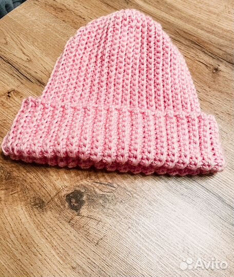 Шапка бини ручная работа