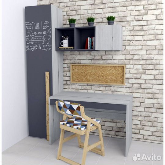 Уголок школьника «Практичный ньютон Грэй»