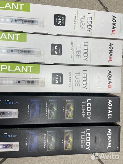 Фильтр для аквариума, светильники