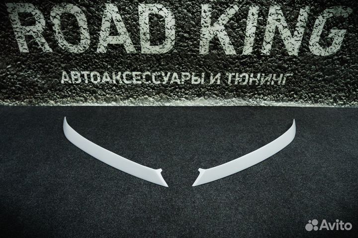 Реснички на фары Honda Civic 2006-2011г (седан)